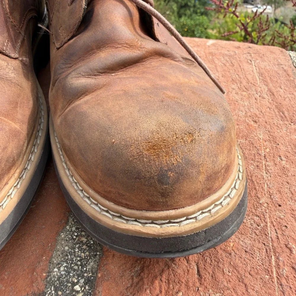 Timberland Larchmont II Brown Leather Chukka Boots Mens 9 A2C2V